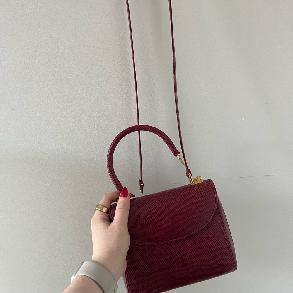 Judith Leiber convertible clutch to crossbody